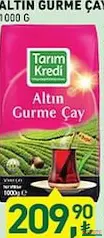 TARIM KREDİ ALTIN GURME SİYAH ÇAY 1 KG indirimli fiyat TARIM KREDİ ALTIN GURME SİYAH ÇAY 1 KG fiyat ve kampanya bilgisi